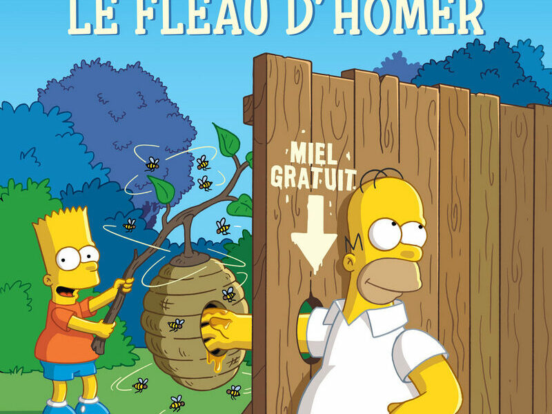 Le Livre Des Martyrs - Tome 9 Bart Simpson – tome 9 Le fléau d’Homer - BD jeunesse - Jungle, des
