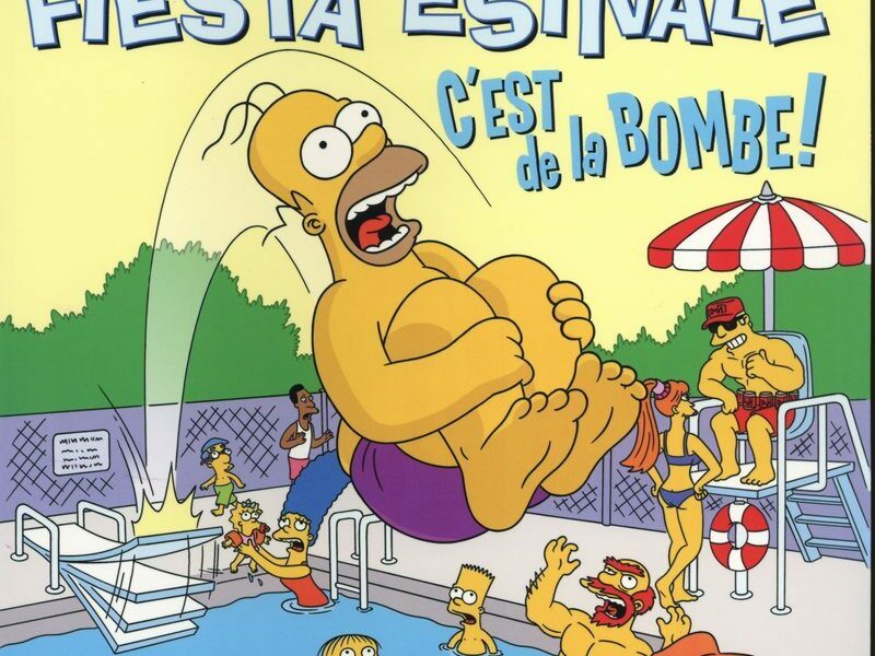 Les Simpson ete Tome 1 Fiesta estivale C’est de la bombe ! BD jeunesse Jungle, des