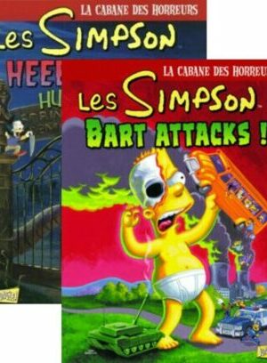Pack Simpson La cabane des horreurs T03 + T07 offert
