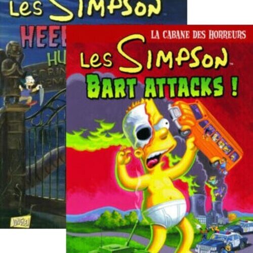 Pack Simpson La cabane des horreurs T03 + T07 offert