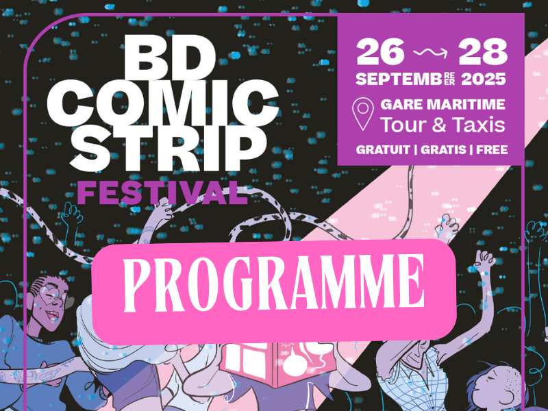Jungle au Festival BD Comic Strip à Bruxelles (2025)