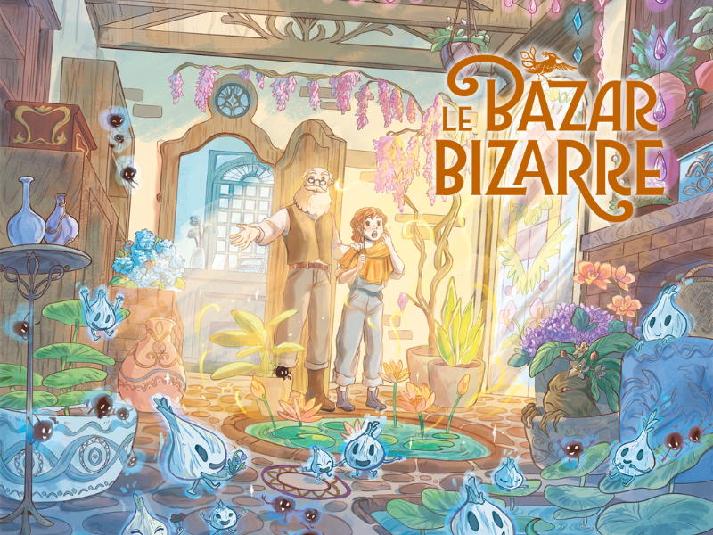 Bienvenue au Bazar Bizarre, un lieu pas comme les autres…