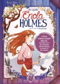 Coffret Les enquêtes d'Enola Holmes T1 + T2